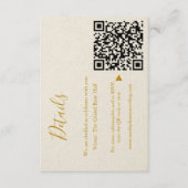 Elegante bruiloft behuizing Kaart (Voorkant)