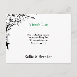 ELEGANTE BRUILOFT DANK U KAART