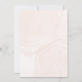 Elegante bruiloft Giftful uitnodiging (Achterkant)