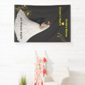 Elegante bruiloft spandoek (Insitu)