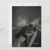 Elegante bruiloft uitnodiging met Eucalyptus Desig (Achterkant)