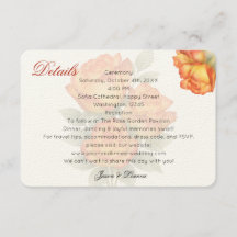 Elegante bruiloft Waterverf Rozen Pastelbloemblaad