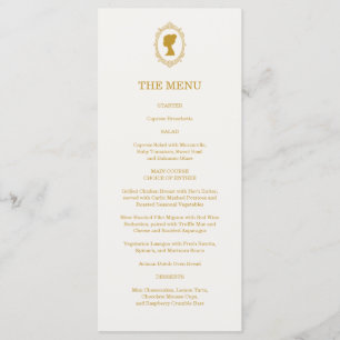 Elegante bruiloftsdouche uit het Regency-tijdperk Menu