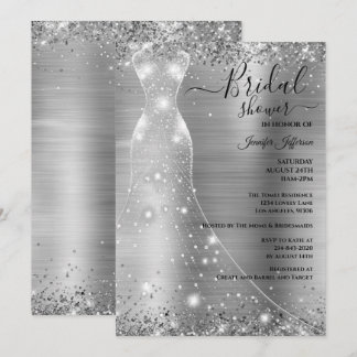 Elegante bruiloftsfeest uitnodiging