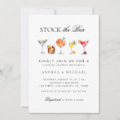 Elegante bruiloftsinvitation met klassieke script  kaart (Voorkant)