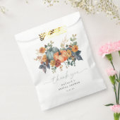 Elegante Bruiloftsshower Herfst Bedankzakje (Gezegeld)