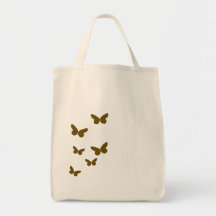 Elegante Bruine Vlinder Minimalistisch | Modern