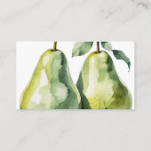 Elegante Brunch Perfect Pear Vrijgezellenfeest Rec Informatiekaartje (Achterkant)