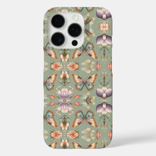 Elegante Butterfly Artisan Case-Mate iPhone Case (Achterkant)