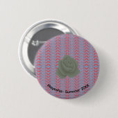 Elegante Buttonnen | Goud, zilver en 3D Design Ronde Button 5,7 Cm (Voorkant /achterkant)