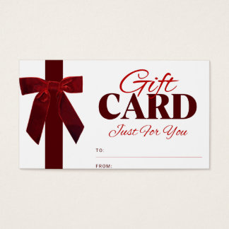 Elegante cadeaukaart | Minimalistische wenskaart* Visitekaartje