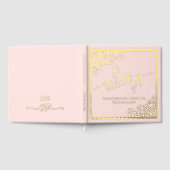 Élégante calligraphie Blush Pink & Gold Mariage (Complet)