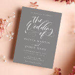 Élégante calligraphie Faire-part de mariage classi<br><div class="desc">Élégante calligraphie Faire-part de mariage classique</div>