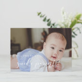 Elégante calligraphie Guide carte de proposition p (Debout devant)