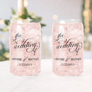 Élégante calligraphie le jour du mariage