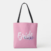 Élégante calligraphie Mariage de mariée | SAC FOUR (Dos)
