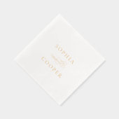 Élégante calligraphie Mariage Gold (Droite)