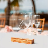 Élégante calligraphie Tableau numéro trois