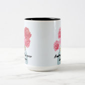 Élégante Carnation Pour Maman Mug (Centre)