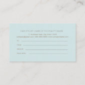 Elégante carte cadeau Mandala (Dos)