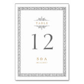 Elégante carte classique classique classique de ta (Par défaut)