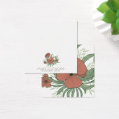 Élégante carte d'affichage de l'oreille du pavot f (Bureau)