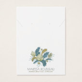 Élégante carte d'affichage du collier à oreilles f (Devant)