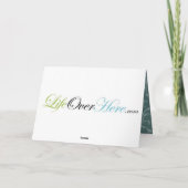 Elégante - Carte d'anniversaire : Collection Eléga (Dos)