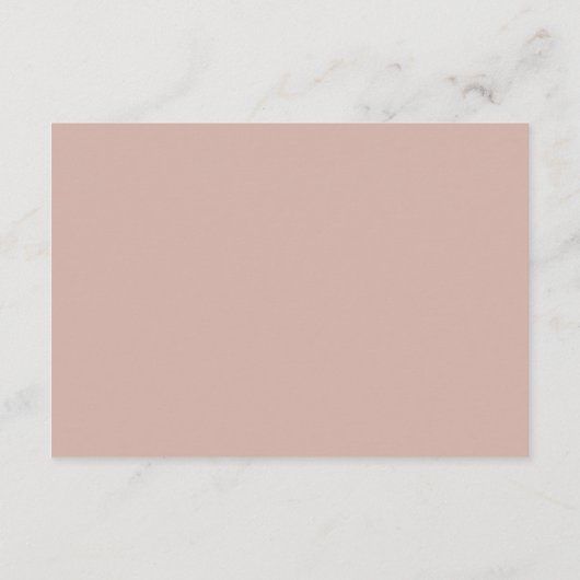 Élégante carte de boîtier Détails du script (Dos)