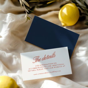 Élégante carte de boîtier du site Web Mariage Retr