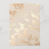 Élégante carte de boîtier en or monochrome moderne (Dos)