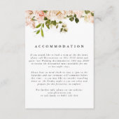 Elégante carte de boîtier Mariage Rose Romance (Devant)