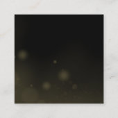 Élégante carte de clôture de la fête de graduation (Dos)