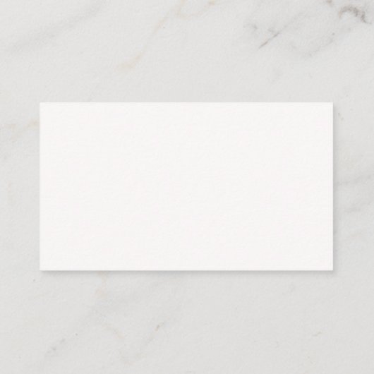 Élégante carte de code vestimentaire (Dos)