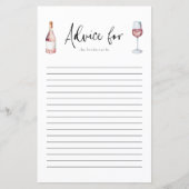 Elégante carte de conseil en Fête des mariées de v (Devant)