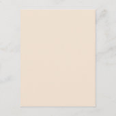 Élégante carte de détails Mariage de script en ter (Dos)