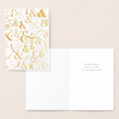 Elégante carte de félicitations de mariage (Affichage)