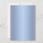 Élégante carte de femme de ménage papillon floral  (Dos)