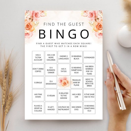 Elégante carte de Fête des mariées de pêche de bin