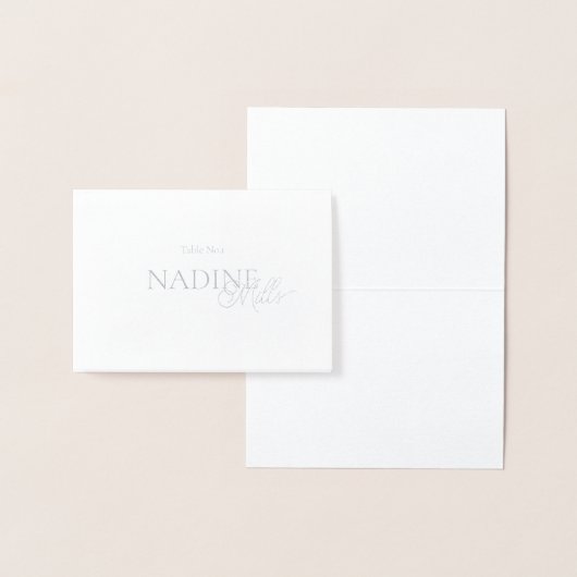 Elégante carte de mariage moderne (Affichage)