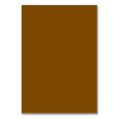 Élégante carte de Mariage Monogramme Brown (Dos)