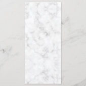 Elégante carte de Merci de mariage (Dos)