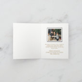 Élégante carte de Noël de famille Winter Wonderlan (Intérieur)