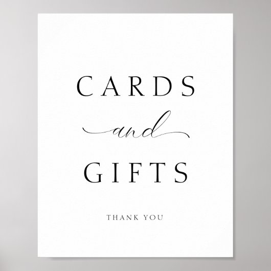 Elégante carte de script et tableau Mariage de cad (Devant)