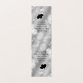 Elégante carte de table 10th Tin Mariage Anniversa (Inside Unfolded)