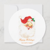 Elégante carte de vacances Watercolor (Devant)