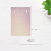 Élégante carte d'écran d'oreille chic ombre (Bureau)