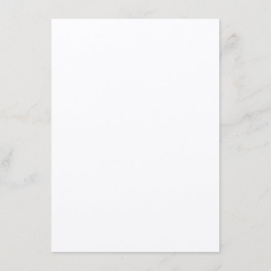 Elégante carte d'insertion Mariage Art Déco Cadre  (Dos)
