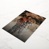 Elégante carte d'invitation de mariage (Rotation)