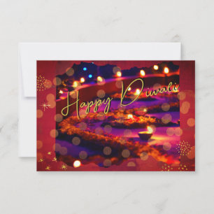 Elégante carte Diwali